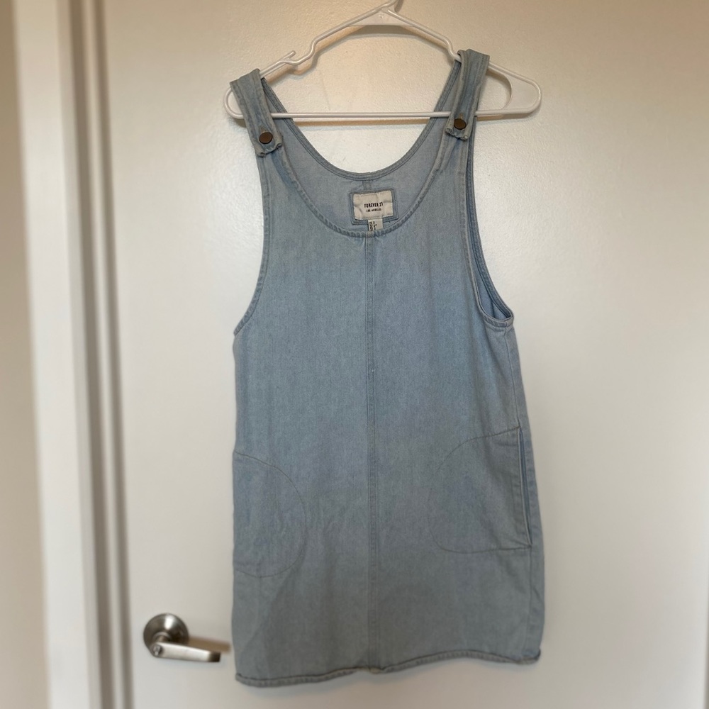 Small, Short Light Denim Dress